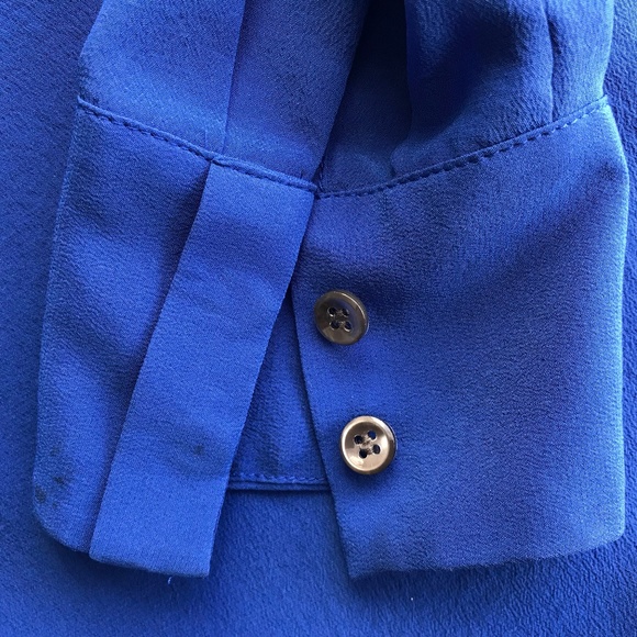 J Crew 100% Silk Blouse Shirt - Picture 5 of 8